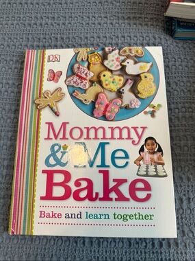 Mommy & Me Bake - Pink and Blue Children's Baking Book